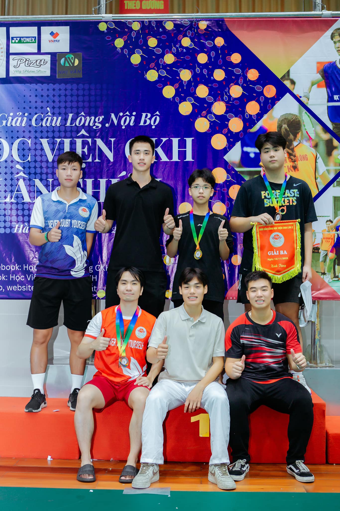 Giải cầu lông học viện CKH lần 2